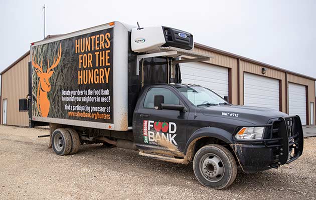 Hunters for the Hungry truck