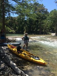 Guadalupe River State Park Paddling Trail - ron_melissa_bank